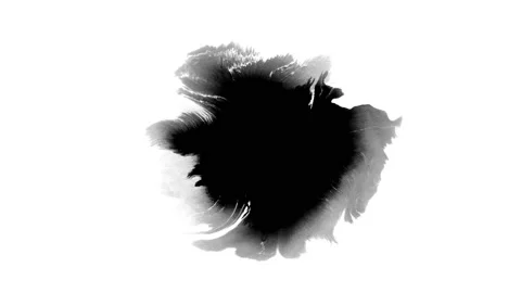 INK DROP 06  Stock-Footage 138040973