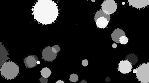 Ink Drop 4 Video stock 5343175