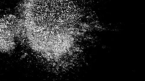 Ink Drop and Spread like Veins Stock Footage 313291270