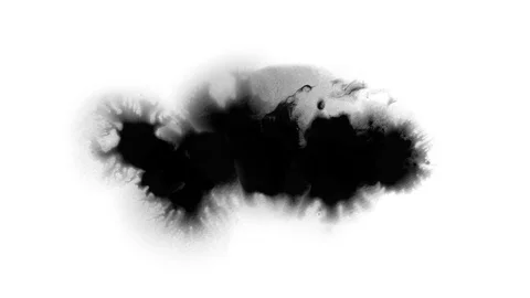 Ink Drop Bleed Stock Footage 94172189