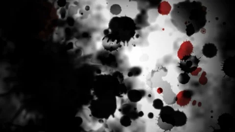 Ink drop grunge Stock Footage 95112553