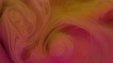 Ink drop paint background fume vapor splash art Stock Footage 341540656