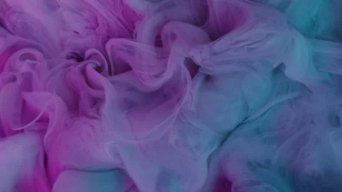 Ink drop paint background glitter vapor splash art Stock Footage 339774121
