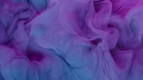 Ink drop paint background glitter vapor splash art Stock Footage 341997062