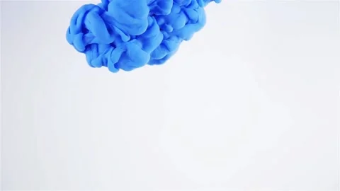 Ink Drop Paint in water Video stock 160681066