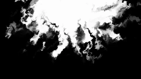 Ink drop paper transition effects bleed swirl paint in water splatter blot Stock Footage 116968617