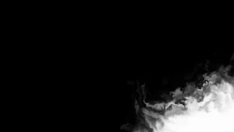 Ink drop paper transition effects bleed swirl paint in water splatter blot Stock Footage 116968664