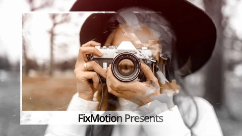 Ink Drop Slideshow  After Effects	Stock