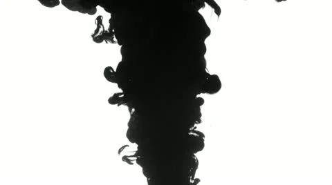 Ink drop transition design elements Stock Footage 20761845