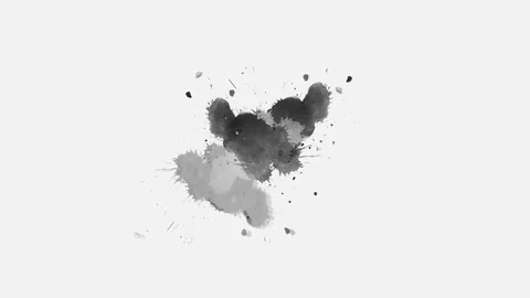 ink drop transition effect | Stock Video | Pond5