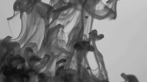 Ink drop in water Video stock 74061149