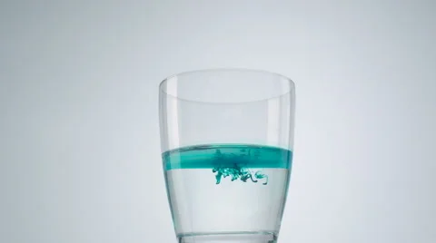 Ink drop into water, Slow Motion Stock Footage 41834171