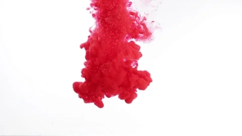 Ink drop in water slow motion Stock-Footage 74915907