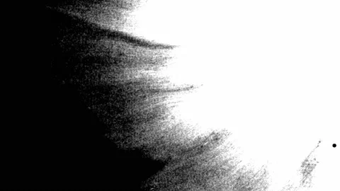 Ink drop on white black background footage, Ink footage Stock Footage 156741906