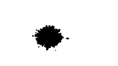 Ink drop in white paper Stock Footage 101185791