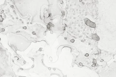 Ink drops and splotches background color of 2026 year cloud white Stock Illustration