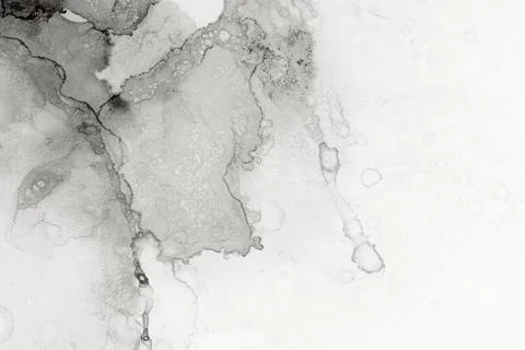 Ink drops and splotches background color of 2026 year cloud white Stock Illustration