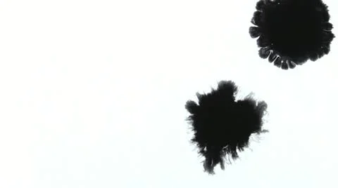 Ink Drops Video stock 11307541
