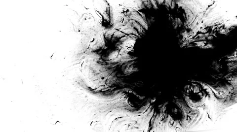 Ink Drops 스톡 동영상 37099573