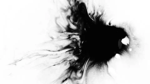 Ink Drops Video stock 37101221