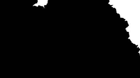 Ink Drops Transition on Black Background Stock Footage 172427478