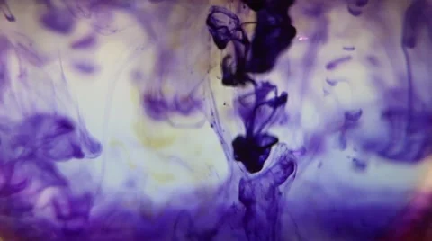 Ink drops in water 動画素材 51306022