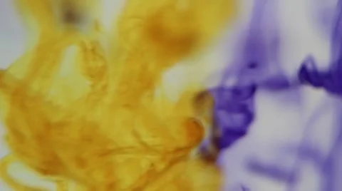 Ink drops in water 動画素材 51306192