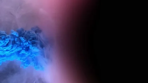 Ink drops in water in slow motion. Stock Footage 101072234