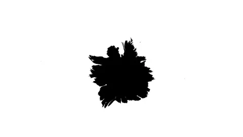 Ink drops on wet paper 19 Stock Footage 70558149