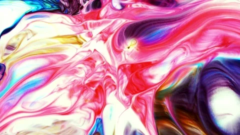 Ink Explode in Milk Stock Footage 88602075