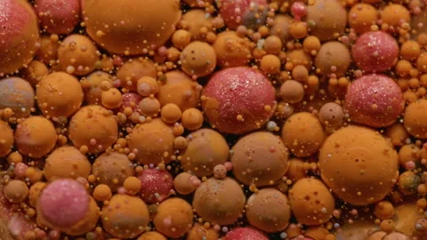 Ink explosion fizzy liquid colorful fluid bubble Stock-Footage 318303653