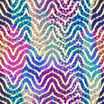 Ink fabric pattern Stock Illustration