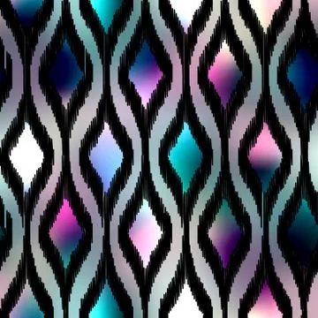 Ink fabric pattern Stock Illustration