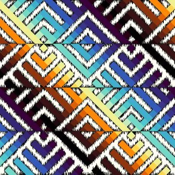 Ink fabric pattern Stock Illustration