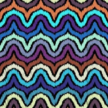 Ink fabric pattern Stock Illustration