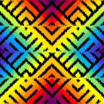 Ink fabric pattern Stock Illustration