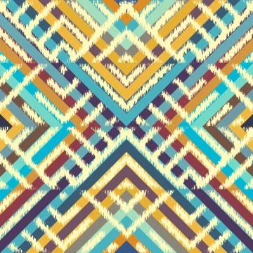 Ink fabric pattern Stock Illustration