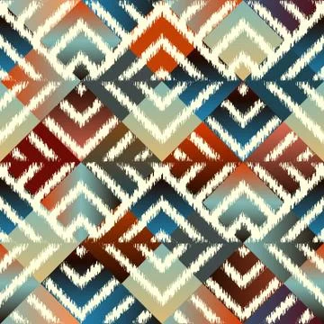 Ink fabric pattern Stock Illustration