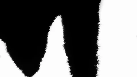 Ink fill frame, transition mask Stock Footage 102396932