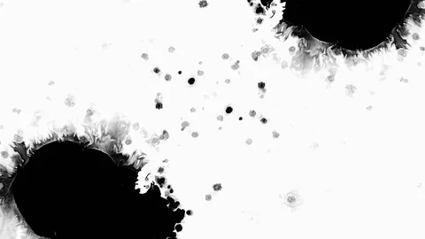 Ink fill screen, video transition mask. Stock Footage 102396423