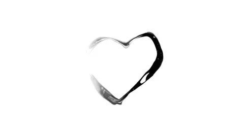 Ink Flow Creates Shapes. Video stock 30886931