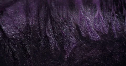 Ink flow liquid drip marble paint emerge surface Stock Footage 318619669