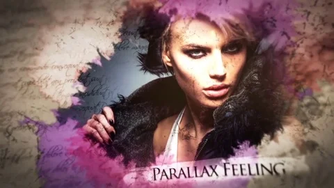 Ink Flow Parallax Intro Stock After Effects