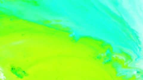 Ink flow producing a aerial view simulation of a cosmic landscape, oceanic or Video stock 170444910