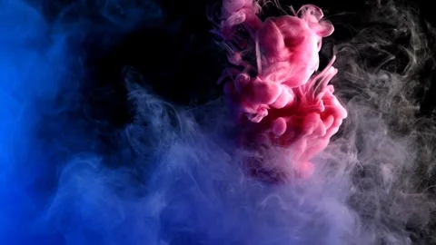 Ink flow in water Stock Footage 270817279