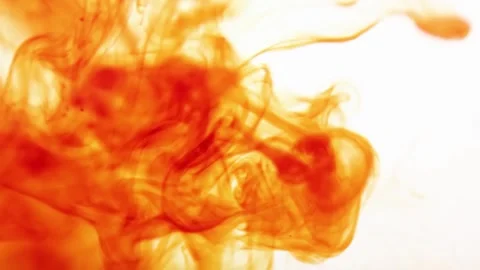 Ink Flowing In Water With Glitch Effect, Abstract Ink Drop Stock Footage 139659666