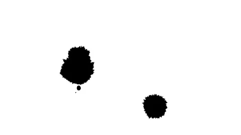 Ink flowing on white background Stock Footage 101188494