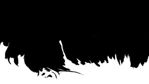 Ink flowing on white background Stock Footage 101189394