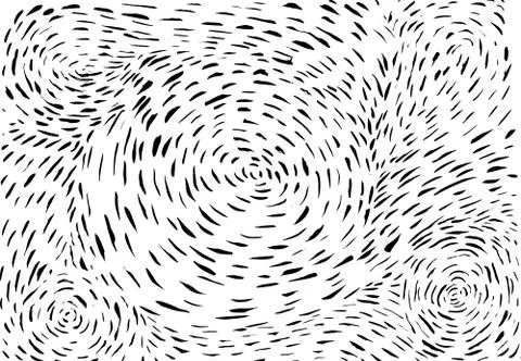 Ink grunge pattern. Hand drawn brush background. Vector illustration. 스톡 일러스트