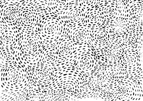 Ink grunge pattern. Hand drawn brush background. Vector illustration. Stock Illustration